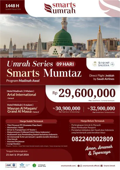 Promo Umroh Juni 2026 - Smart Umroh